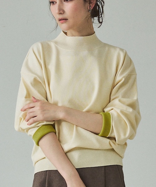 【新品未使用】ARCHIVIO イエロー ハイネックプルオーバー ikka｜ハイネックバックスリットプルオーバー | Rakuten Fashion(楽天