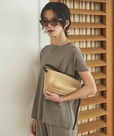 【接触冷感・セットアップ】レーヨンストレッチフレンチ