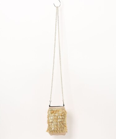 【Benelli Montacone】フリンジポシェショルダーバッグ