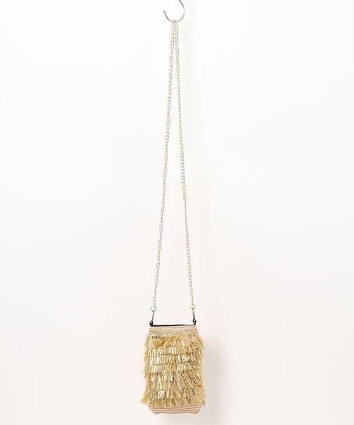 【Benelli Montacone】フリンジポシェショルダーバッグ