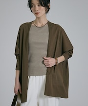 【接触冷感】シアーオーバーカーディガン