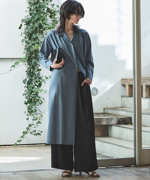 【接触冷感】ドライジャージーワンピース