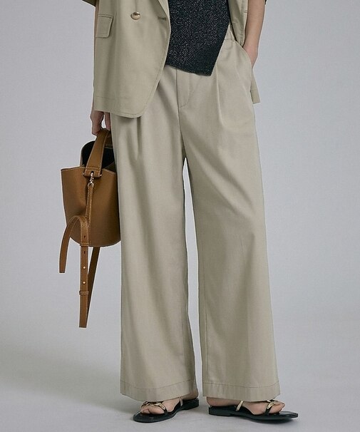 【接触冷感＆セットアップ対応】ライトデニムパンツ