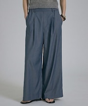 【接触冷感＆セットアップ対応】ライトデニムパンツ