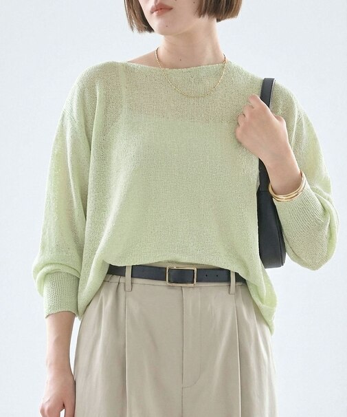 【大人気アイテムが進化して新登場！】camifine ニットプルオーバー