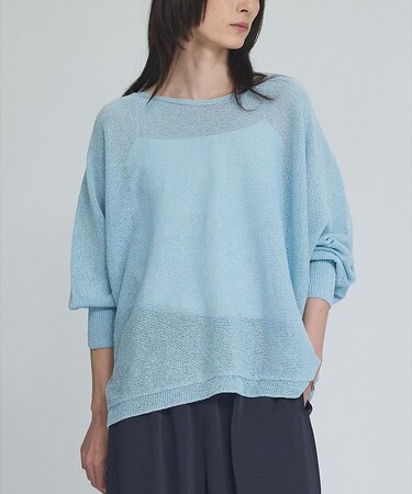 【夏まで快適に着られる】camifine ニットプルオーバー