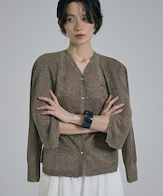 【昨年大人気アイテム！新色追加】ラメニットカーディガン