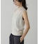 テンセルウールノースリーブニット