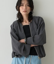 スリーブドロストブルゾン