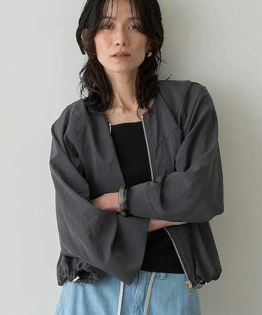 スリーブドロストブルゾン