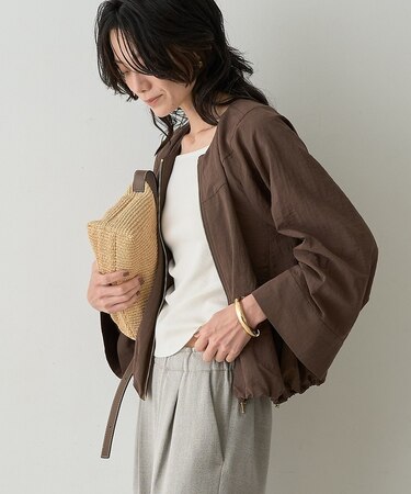 スリーブドロストブルゾン