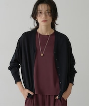 テンセルウールカシュクールカーディガン