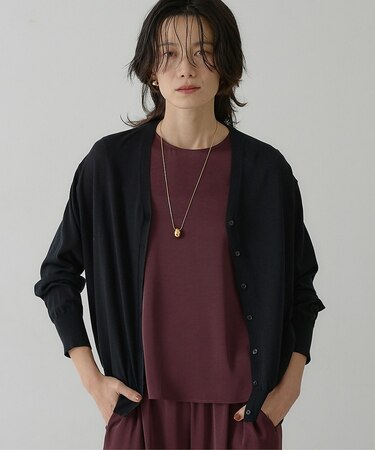 テンセルウールカシュクールカーディガン