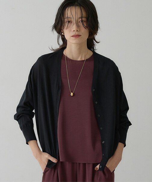 テンセルウールカシュクールカーディガン