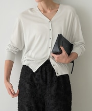 テンセルウールカシュクールカーディガン
