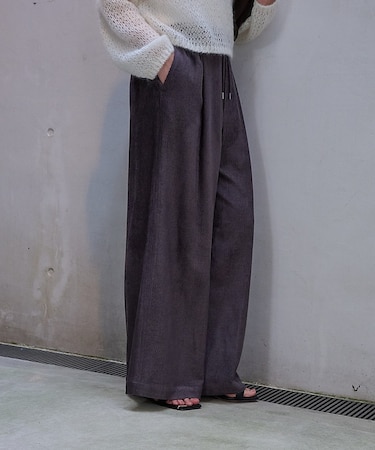 レーヨンコーデュロイパンツ