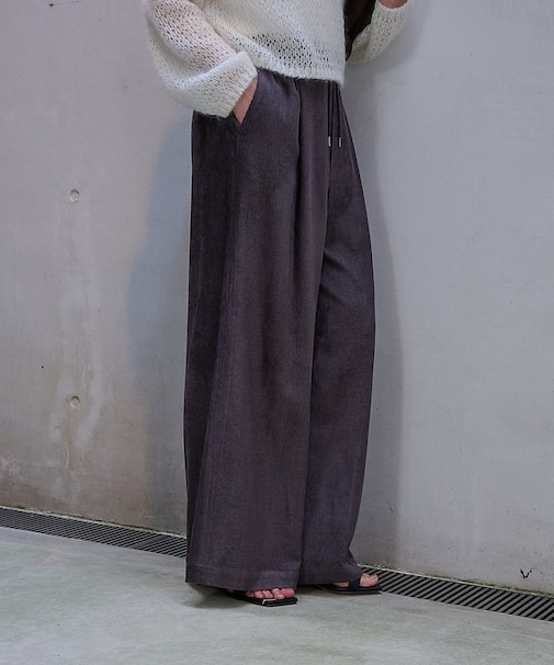 レーヨンコーデュロイパンツ