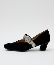 ベルトスクエアパンプス