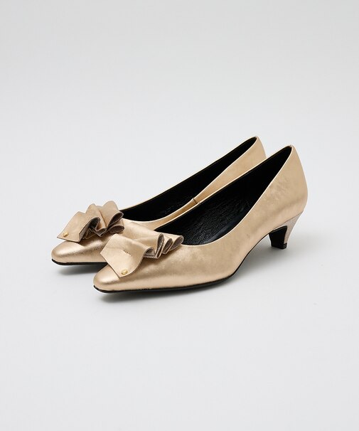 ドレープパンプス