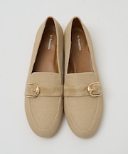 ホースバックルローファー