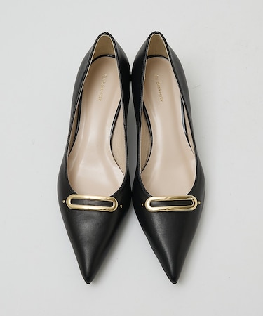 メタルモチーフパンプス