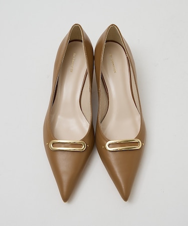 メタルモチーフパンプス