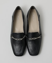 【販売店舗限定】バブーシュビットモカスクエアトゥローファー