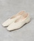 【シープスキン/販売店舗限定】スクエアトゥVカットパンプス