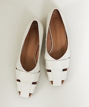 【ロングセラー】グルカモチーフフラットパンプス