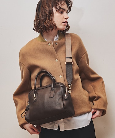 Jaunt/レザー2WAYボストンバッグ