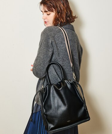 Poche/ドローストリングトートＬ