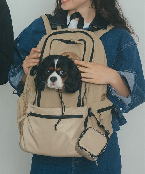 MATIE/ペットリュックM【Direction by 有末 麻祐子】｜ロウェル