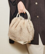 Linfa/ファー2WAYショルダー