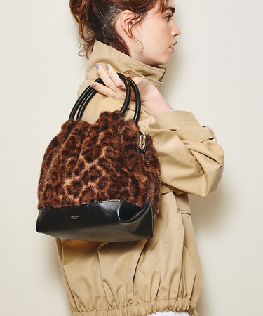 Linfa/ファー2WAYショルダー