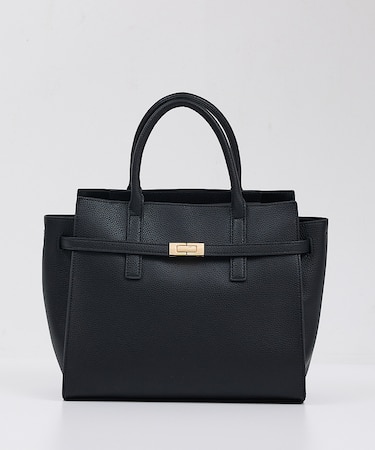 ●SOEUR/ベルテッド2WAYトートバッグ