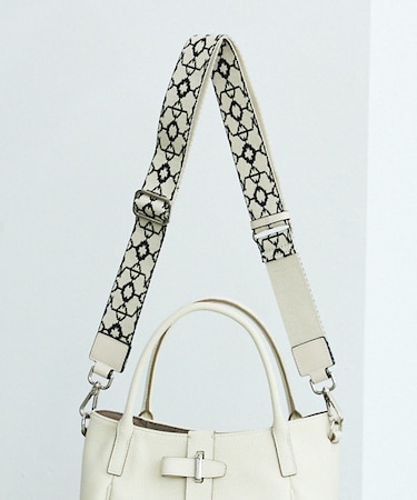 【単品】テープショルダー/オリジナル柄（シルバー金具）