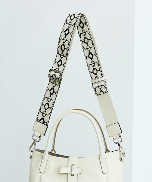 【単品】テープショルダー/オリジナル柄（シルバー金具）