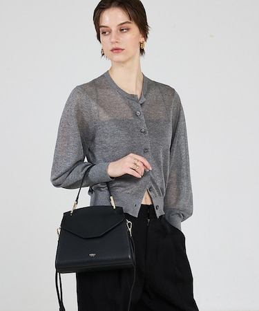 Enva/レザープリント2WAYショルダー