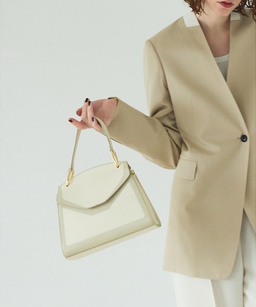 Enva/レザープリント2WAYショルダー