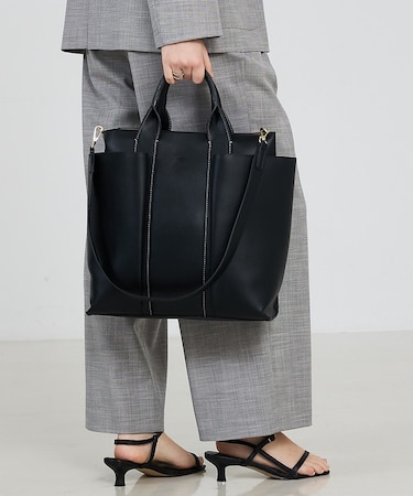 Ordi/ダブルポケット2WAYトートL