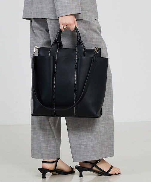 Ordi/ダブルポケット2WAYトートL