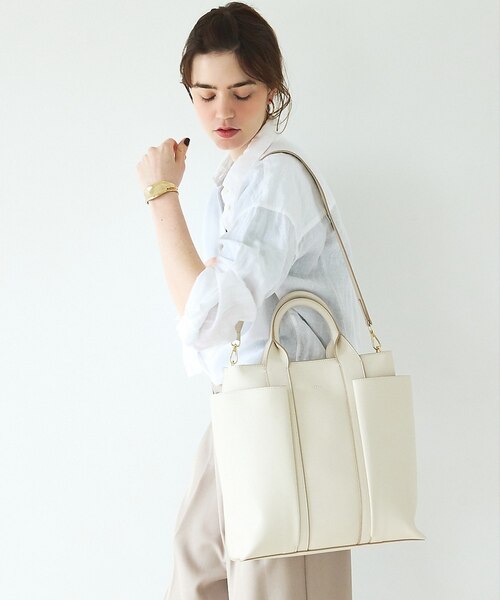 Ordi/ダブルポケット2WAYトートL｜ロウェル シングスの通販｜&mall