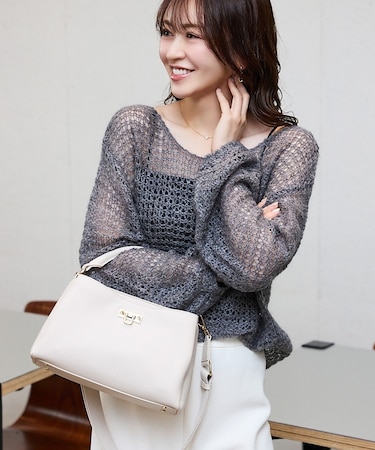 【ちばゆかさんコラボ】3WAYスクエアハンドバッグ