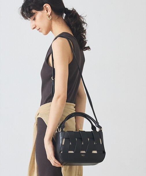 Latti/レザー2WAYミニショルダーバッグ