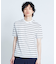 【展開店舗限定】シルケット天竺ボーダー半袖Tシャツ