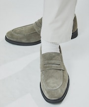 【JapanMade】レザー コインローファー