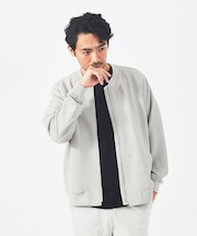 フクレジャガード ジップ ブルゾン