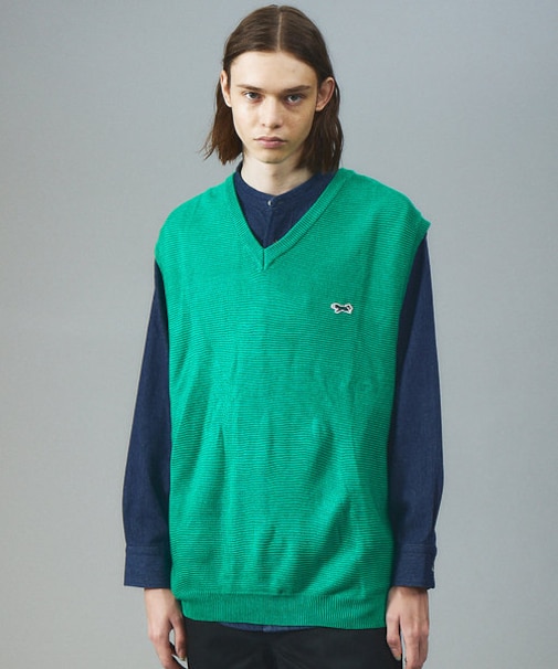 【PENNEY'S / ペニーズ】THE FOX Vネック ニット ベスト