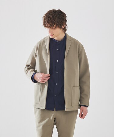 【セットアップ対応】ECO BLUE×TEXBRID ダンボール素材 ジャケット