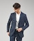 【セットアップ対応/FLEX JACKET】プリント ポンチ ジャケット